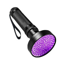 100 LED-Ultraviolettlicht, 100 LED-UV-Taschenlampe, Wasserdichte Aluminium-Trockenlampe für Den Außenbereich, Erkennung Von Geld-/Urinflecken
