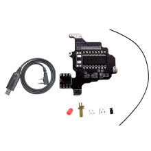 For Quansheng K5/K6 SI4732 Module+USB Programming Cable Shortwave Intercom Modification Module Dual Antenna Solution