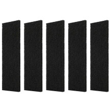 Plafondventilatorfilters voor Bladen, Set van 5 Luchtfilters met Actieve Koolgeureliminator en Luchtreinigers