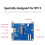 MPW7NCA for Raspberry Pi 5 PCIE to M.2 E-Key WiFi7 Module+Case BE200 Support  TPU,WiF6E AX210,AX200 Adapter Board 5