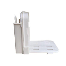 Coupe-Pain pour Pain Fait Maison, Trancheuse Ă Pain Pliable en Plastique, Guide de Coupe de Pain Compact, Coupe-Pain