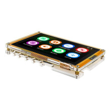 Transparent Acrylic Case for ESP32-S3 Development Board ESP32 5 Inch 800x480 Display Acrylic Case (No ESP32 Board)