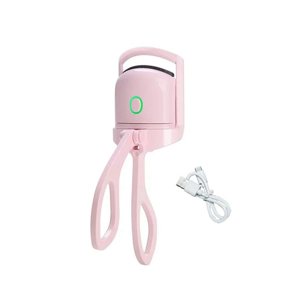 Electric Eyelash Curler USB Charging Model Fast Heating Portable Eye Lash Perm Lasting Curling Thermal Eyelash Clip B