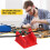 Welding Workbench Magnetic Gasket Bench ABS Wire Fixture Bracket Welding Table Clamp Fixed Clamp for Thick Black 6