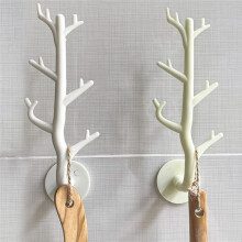 D Branch Hook Wall Decor Key Holder Organizer Storage Sticky Hooks Coat Rack Hanger Home Decorative Hooks for Home
