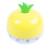 Rotary Tool Egg Cooker Timer Novelty Kitchen Timer Vegetable Animal Cooking Timer Digital Egg Timer Cupcake Timer Yellow 3