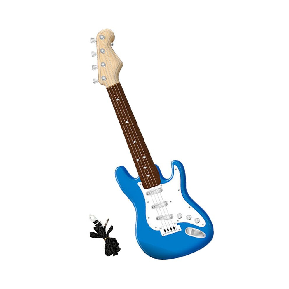Saudism 17In Guitar Toy For Kids,4 Strings Electric Guitar Musical Instruments For Children,Portable Electronic Instrument Toy,C