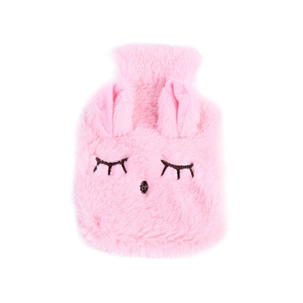 Winter Hot Water Bottle PVCPlush Shoulder Hand Warmer Heat Pack Reusable Heating Bag Household Thermal Sack AccessoriesA