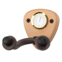 Supporto per Chitarra nel Legno con Gancio, Supporto da Parete, Gancio per Chitarra per Chitarra Elettrica Acustica/Banjo/Basso, Colore Legno Chiaro