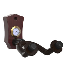 2-In-1 Guitar Wall Mount with Hygrometer Humidity Meter Guitar Wall Hanger Stringed Instrument Holder Wall Hook