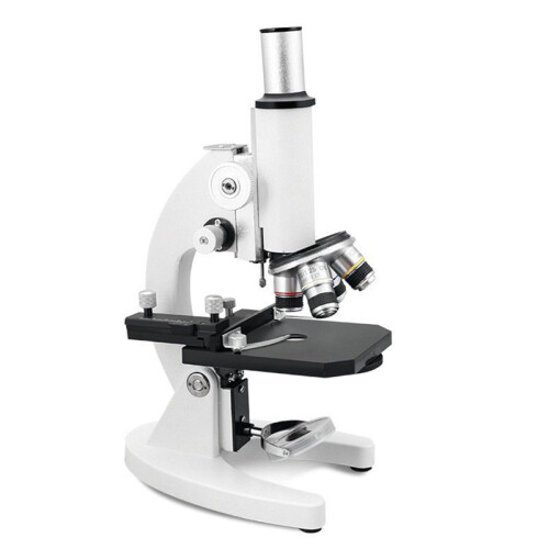 Monocular Optical Microscope Elementary School Children Science Experimental Biology Teaching Christmas Birthday Gift