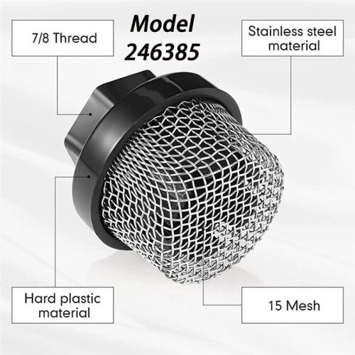 Airless Spray Filter Screen Set 3 Kinds Suction Pipe Filter Screen Spray Pump Inner Core Filter Screen 2