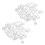 Different Styles White Plastic Gear Set 116 Pcs for RC Toys 1