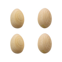 Musik Percussion Instruments Holz Egg Shakers Rhythm Rattle für Baby Kids 4Er Pack