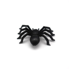 100X Kunststoff Schwarz Spinne Trick Spielzeug Halloween Spukhaus Prop Dekor