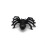 100X Plastic Black Spider Trick Toy Halloween Haunted House Prop Decor 4