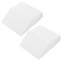 Leeres Weiss Karton Papier Nachricht Karte Visitenkarten Wort Karte DIY Tag Geschenk Karte Ueber 200 Stueck (Weiss)