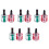 10 Pcs Flat Phillips Screwdriver  Screw Driver Short Small Split Repair Tools Kit Set Green+Red 1