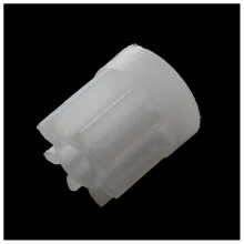 60Pcs 0.5 Modulus 8 Teeth Plastic Gear Cog for 2mm Toy Car Motor Shaft