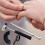 Ring Sizer Measuring Tool Set, Ring Sizer with Magnifying Glass, Integrated Conical Solid Ring Mandrel for Ring Repair 6