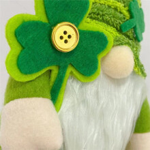 Decorazioni nel Peluche Leprechaun del Giorno di San Patrizio Decorazione per Bambola Gnomo Farcita Irlandese Decorazione Knomes Decorazione per