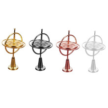 C-Self-Balancing Gyroscope Anti-Gravity Decompression Educational Toy Colorful Gyroscope, Gift for Kids
