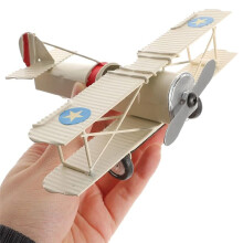 Modelo de Avião Ornamento Estatueta de Metal Avião de Brinquedo Kits de Modelo de Avião de Madeira para Adultos Topper de Avião Ao Ar Livre