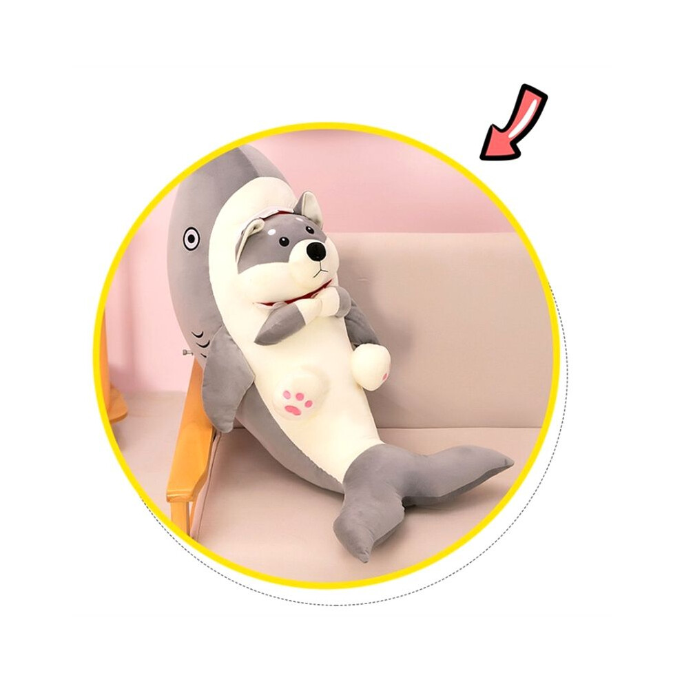 Soft Sharkdog Plush Toy Cute Plushie Hugging Doll Plush Pillow Sharkdog Stuffed Animal 6032586638586