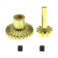 Replacement Remote Control Car Gear Set for WPL D12 Pickup C24 RC Car Accessory Gold