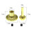 Replacement Remote Control Car Gear Set for WPL D12 Pickup C24 RC Car Accessory Gold 5