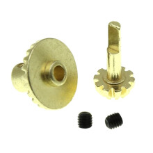 Vervangende Afstandsbediening Autouitrustingset voor WPL D12 Pickup C24 RC Autoaccessoire Goud