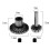 Replacement Remote Control Car Gear Set for WPL D12 Pickup C24 RC Car Accessory Black 5