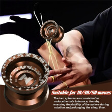 LESHARE Yoyo Magic Yoyo Unresponsive Pro X3 for Advanced Players, Responsive Yoyo for Beginners, Children'S Aluminum Yoyo
