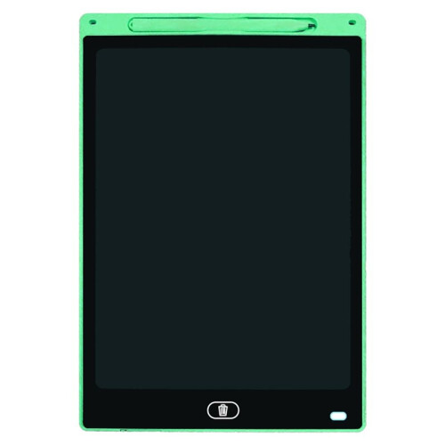 Prancheta LCD de 12 Polegadas Prancheta de Desenho Cor Graffiti Board para Crianças Estudantes Brinquedos Presente de Aniversário de Natal Verde