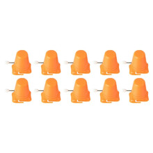 10Pcs Clockwork Legged Robot Kid Toy Wind Toy Movement Mechanism Movement Plaything Toys for Kid Toy Sports Orange