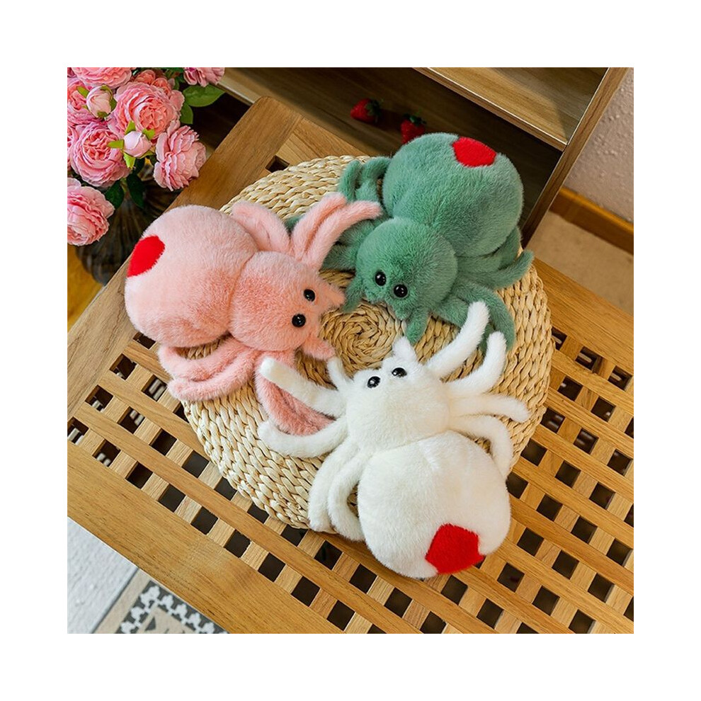 Simulation Spider Jumping Spider Doll Crawling Pet Doll Plush Cute Reptile Plush Toy Super Cute 6032399913436