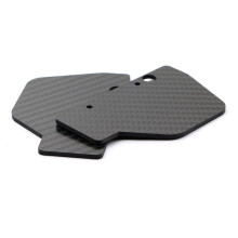 Carbon Fiber Suspension Arm Mud Guard Dust for ARRMA Mojave 6S RC Car Upgrade Parts RC Car Accessories