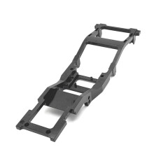 Para MN82 LC79 RC Car Chassis Frame 1/12 RC Car Upgrade Peças Acessórios Sobressalentes Preto