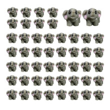 50 STUKS  Jungle Dieren Beeldjes Hars Kleine Dierenminiaturen Wilde Dieren Miniatuur Tuinaccessoires,B