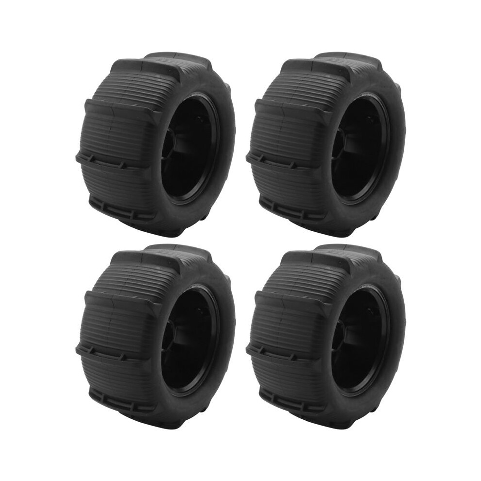 4Pcs 80Mm Snow Sand Tires Tyre Wheel For 144001 124019 12428 104001 Haiboxing 16889 Sg1601 Rc Car Upgrade Parts 4713123600137