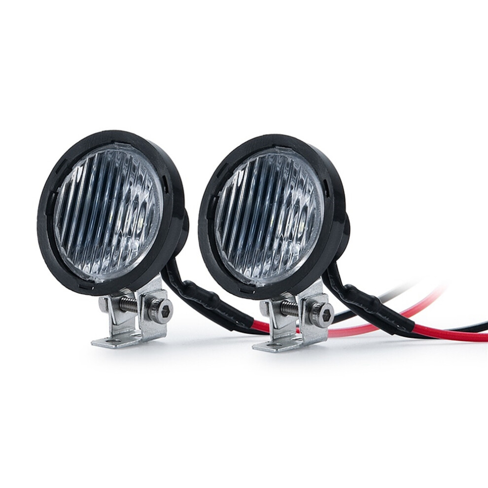 Rc Car Led Lights Headlights Spot For 1/10 Rc Crawler Trx4 Trx6 Axial Scx10 90046 Wraith Rr10 Mst Redcat,B White/Light 4711043820208