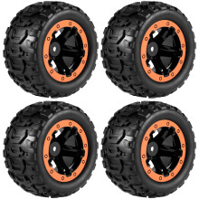 4 Piezas NeumáTico Que Ensancha la Rueda del NeumáTico para 144001 124016 124018 124019 12428 Haiboxing 16889 RC Piezas de ActualizacióN