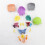 Medical-Skull Human Body Model Education Skull Model 1:2 for Student Teaching Study Assembling Model,Multicolor 5