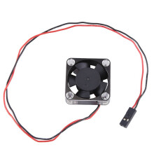 Metal Shell ESC-Motor 25 Mm KylfläKt HöGhastighets VäRmeavledning FläKtkylare för RC-Bil Reservdel, Silver