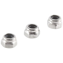 Metal M2.5 Wheel Lock Nuts for 1/18 RC Car Crawler TRX4M
