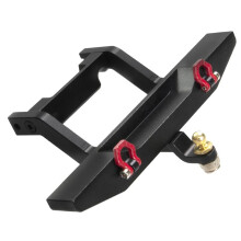 Paraurti Posteriore nel Metallo con Gancio di Traino per TRX4M 1/18 RC Crawler Car Upgrade Parts Accessori