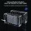 LED Music Spectrum DIY Kit Electronics Music Voice Control Multicolor Spectrum Soldering Project DIY Kit Without Shell 10