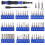 Multifunctional Screwdriver Portable Cloth 80-In-1 DIY Disassembly Mobile Phone Computer Maintenance Tool Batch Set 1