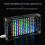 LED Music Spectrum DIY Kit Electronics Music Voice Control Multicolor Spectrum Soldering Project DIY Kit Without Shell 6