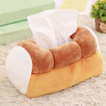 Simulation Von Kreativen Toast-Taschentuchbox, PlüSchtiere, Zuhause, Auto, Papierbox-Set